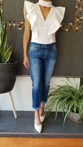 Current elliot slim bf Jeans